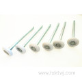 white 2*4 garage door nylon rollers